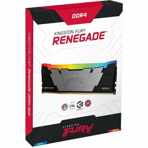 Kingston FURY Renegade 8GB DDR4 SDRAM Memory Module - For Motherboard - 8 GB (1 x 8GB) - RGB - DDR4-3600/PC4-28800 DDR4 SD