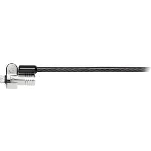 Kensington NanoSaver Keyed Dual Head Laptop Lock - 1.80 m Cable - Keyed Lock - Carbon Steel - For Notebook, Tablet