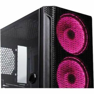 Yeyian Hollow YGH-49703 Gabinete para computadora gamer - ITX, Micro ATX, ATX, EATX Placa base admitida - Media Torre - Vi