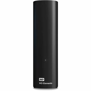 WD Elements WDBWLG0220HBK-NESN 22 TB Portable Hard Drive - External - Desktop PC Device Supported - USB 3.2 (Gen 1) - 2 Ye