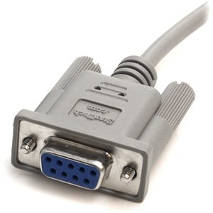 StarTech.com SCNM9FF 3.05 m Serial Data Transfer Cable - 1 Each - Cable for PC, Printer, Modem - First End: 1 x 9-pin DB-9