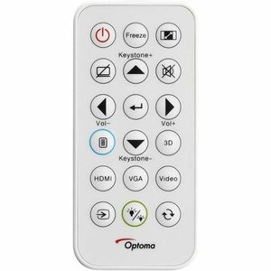 Optoma 3D DLP Projector - White - Front - 22,000:1 - 4000 lm - USB