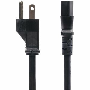 StarTech.com 8ft (2.4m) Computer Power Cord, NEMA 5-15P to IEC 60320 C13 AC Power Cable, 13A 125V, 16AWG, UL Listed - 6ft 
