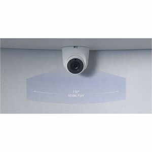 Synology Turret Camera IP67-rated 5 MP 110 deg horizontal wide-angle view IR LED for 30 meters night vision On-camera AI F