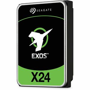 Seagate Exos X24 ST24000NM001H 24 TB Disco rígido - 3,5" Interno - SATA (SATA/600) - Gravação magnética convencional (CMR)