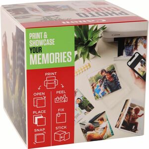 PP-201 5X5 PHOTO CUBE CREATIVE PACK WHITE GREEN (40SHEETS) + AC