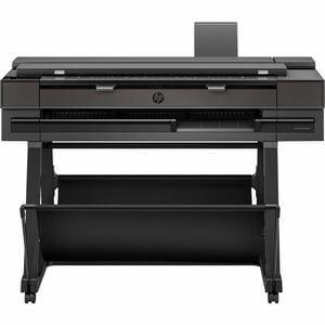 HP Designjet T850 DIN A0 Tintenstrahl-Großformatdrucker - Includes Scanner, Kopierer, Drucker - 914,40 mm (36 Zoll) Druckb