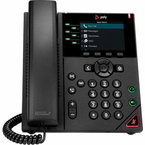 VVX 350 6-LINE BIZ-IP-PHONE DUAL 10/100/1000 ETHERNET-NO PSU