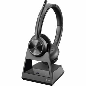 Poly Savi 7300 Office 7320 Wireless On-ear, Over-the-head Stereo Headset - Microsoft Teams Certification - Binaural - Supr