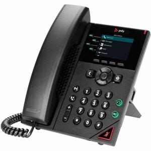 Poly VVX 250 4-Line IP Phone and PoE-enabled with Partner Poly+ 3years-PRC