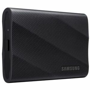 Samsung T9 4 TB Portable Rugged Solid State Drive - External - PCI Express NVMe - Black - Desktop PC, Gaming Console, Came