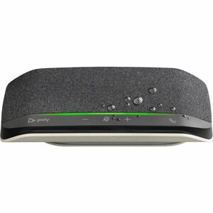 Poly Sync 10 Wired Speakerphone - Silver - 3 Microphone(s) - 40 mm Speaker(s)