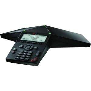 Poly Trio 8300 IP Conference Station - Corded - Wi-Fi, Bluetooth - 3 x Total Line - VoIP - 1 x Network (RJ-45) - PoE Ports