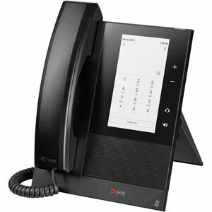 Poly CCX 400 IP Phone - Corded - Corded - Desktop, Wall Mountable - Black - 24 x Total Line - VoIP - 12.7 cm (5") LCD - 2 