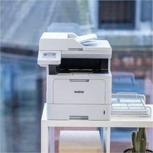 Brother MFC-L5710DW Wired & Wireless Laser Multifunction Printer - Monochrome - Copier/Fax/Printer/Scanner - 50 ppm Mono P