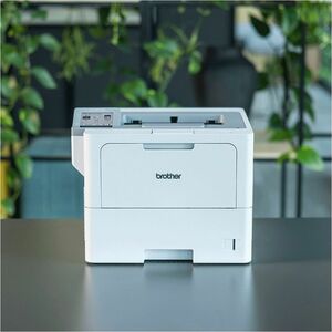 Brother HL-L6410DN Desktop Wireless Laser Printer - Monochrome - 50 ppm Mono - 1200 x 1200 dpi Print - Automatic Duplex Pr