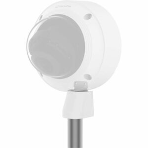 Hanwha Mounting Plate for Surveillance Camera, Security Camera - White - Aluminum, Plastic