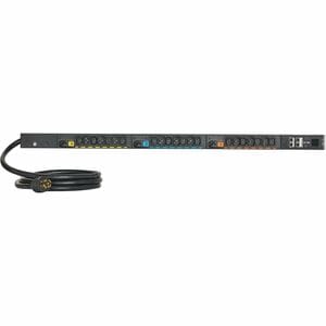 Eaton 3-Phase Metered Input Rack PDU G4, 120/208V, 42 Outlets, 24A, 8.6kW, L21-30 Input, 10 ft. Cord, 0U Vertical - Metere
