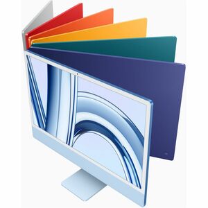 Computer Tutto in uno Apple iMac MQRQ3T/A - Apple M3 - 8 GB - 256 GB SSD - 61 cm (24") 4.5K - Desktop - Blu - Apple M3 Chi