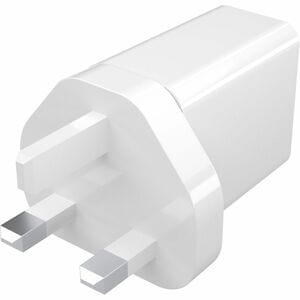 ZAGG Essentials 20 W AC Adapter - Universal Adapter - For USB Type C Device, Mobile Device - White