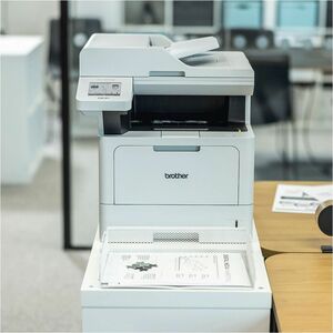 Brother MFC-L5710DN Wired Laser Multifunction Printer - Monochrome - Grey - Copier/Fax/Printer/Scanner - 48 ppm Mono Print