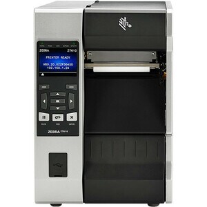 Zebra ZT610 Industrial Direct Thermal/Thermal Transfer Printer - Monochrome - Label Print - USB - Serial - Bluetooth - 3.3