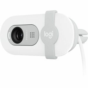 Cámara Web Logitech BRIO 100 - 2Megapíxel - 30fps - Blanco - USB - 1 - Full HD - 1920 x 1080 Vídeo - Foco Estático - 58° Á