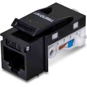 Connettore Della Rete TRENDnet TC-K50C6BK - 50 - TAA Conforme - Nero