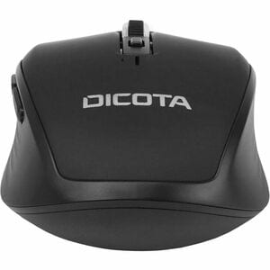 Dicota Travel Maus - Bluetooth - Schwarz - Kabellos - 10 m - 1600 dpi Auflösung - Symmetrisch - 1 x AA Battery Supported