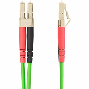 StarTech.com 3 m Glasfaser Netzwerkkabel - 1 - Cable for Netzwerkgerät, Schalter, Server - 100 Gbit/s - Patchkabel - LSZH 