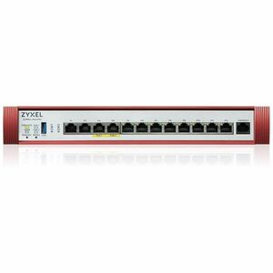 ZYXEL ZyWALL USG FLEX 500H Network Security/Firewall Appliance - 1 Year - 12 Port - 2.5GBase-T - 2.5 Gigabit Ethernet, 10/