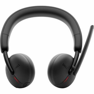 Dell WL3024 Kabellos Auf den Ohren, Kopfbügel Stereo Headset - Schwarz - Microsoft-Teams-Zertifizierung - Siri, Google Ass