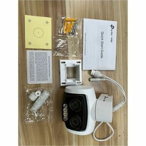 TP-Link VIGI C540V 4 Megapixel Outdoor, Innen 2K Netzwerkkamera - Farbe - Schwarz, Weiß - 30 m Farbe Nachtsicht - H.265+, 
