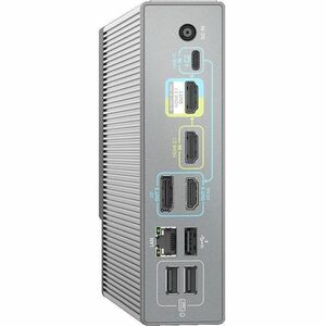 BenQ beCreatus DP1310 USB-Typ C Docking Station für Notebook, Spielkonsole - Ladefunktion - 180 W - 3 Unterstützte Display