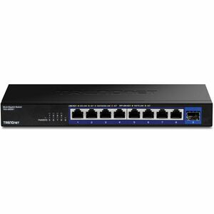 TRENDnet TEG-S5091 8 Ports Ethernet Switch - 2.5 Gigabit Ethernet, 10 Gigabit Ethernet - 2.5GBase-T, 10GBase-X - TAA Compl