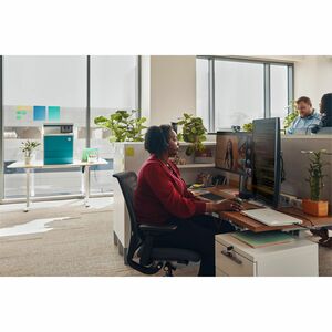 Poly Blackwire 3320 Com fios Na orelha, Headset Estéreo Fone de ouvido - Preto - Microsoft Teams Certification - Binaural 