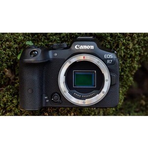 Canon EOS R7 32.5 Megapixel Mirrorless Camera with Lens - 18 mm - 150 mm - CMOS Sensor - Autofocus - 7.6 cm (3") Touchscre