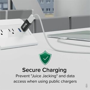 Plugable USB Data Blocker (5-Pack) Prevent Hacking Device, Protect Against Juice Jacking at Public USB Ports - Safe Chargi