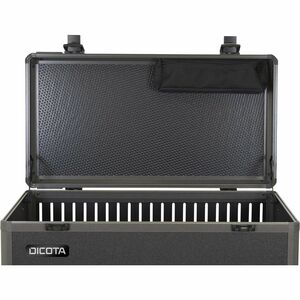 Dicota Laptop/Tablet-Ladewagen - Schiebetür Griff - 4 Rollen - Aluminium - 363 mm Länge x 633 mm Breite x 865 mm Tiefe - S
