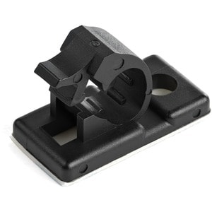 StarTech.com Cable Tying - Black - 100 / Pack Pack - TAA Compliant - Cable Clamp - 12.7 mm Length - Nylon 66