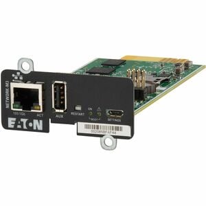 Carte Gigabit Ethernet pour Unité de distribution d'alimentation, Alimentation sans coupure - Eaton - 1000Base-T - 1 Port(
