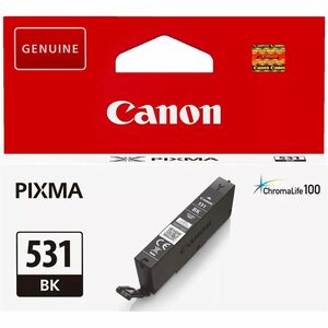 Canon CLI-531BK Original Standard Yield Inkjet Ink Cartridge - Return Program - Black Pack