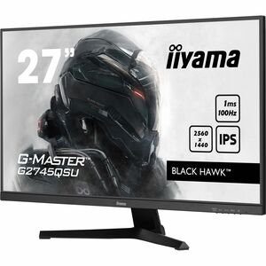 iiyama G-MASTER Black Hawk G2745QSU-B1 27 Zoll Class WQHD Gaming-LED-Monitor - 16:9 Format - Mattschwarz - 68,6 cm (27 Zol