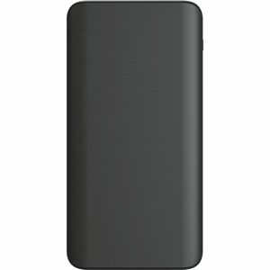 mophie Essential Power Bank - Black - For USB Type A Device, USB Type C Device, Smartphone - 10000 mAh - 3 x USB - Black