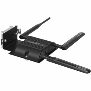 RACKMOUNT.IT Din Rail Mount for Router, Cabinet - Jet Black