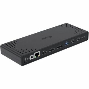 i-tec USB Type C Docking Station for Notebook/Tablet PC/Monitor - Charging Capability - Black - 3 Displays Supported - 4K,