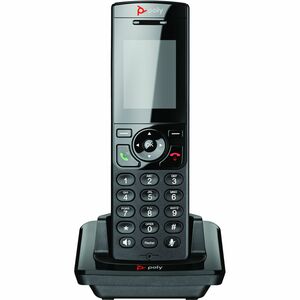 Poly VVX D230 DECT Phone Handset and Charging Cradle with Power Supply - Cordless - DECT - 8 x Total Number of Phone Lines