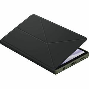 Samsung Book Cover Carrying Case (Book Fold) Samsung Galaxy Tab A9 Tablet - Black - Bump Resistant, Scratch Resistant, Dam