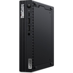 Lenovo ThinkCentre M70q Gen 3 11T4003TFJ Desktop Computer - Intel Core i5 12th Gen i5-12400T - 16 GB - 512 GB SSD - Black 