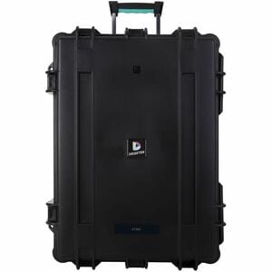 DEQSTER KT20C USB-C Tablet-Koffer (2. Gen.) für 20 Tablets, Drinnen, Draußen, AC, Schwarz, Türkis